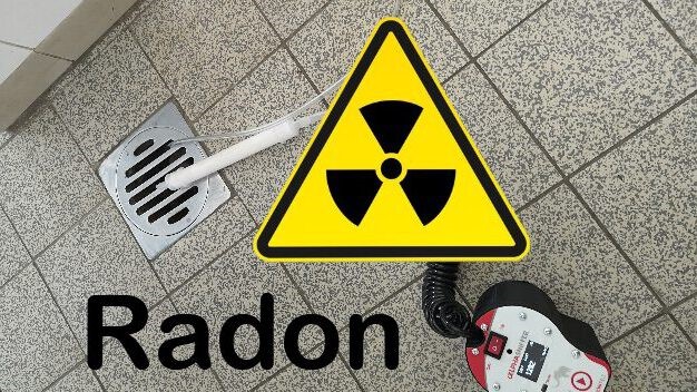 Radongas-Messung und Radioaktivität